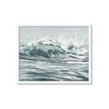 Picture of Wave in water _GroupedProduct_Rectangle_Landscape_Framed_Matted_