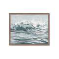 Picture of Wave in water _GroupedProduct_Rectangle_Landscape_Framed_Matted_