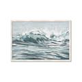 Picture of Wave in water _GroupedProduct_Rectangle_Landscape_Framed_Matted_