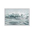 Picture of Wave in water _GroupedProduct_Rectangle_Landscape_Framed_Matted_