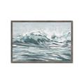 Picture of Wave in water _GroupedProduct_Rectangle_Landscape_Framed_Matted_