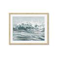 Picture of Wave in water _GroupedProduct_Rectangle_Landscape_Framed_Matted_