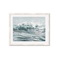Picture of Wave in water _GroupedProduct_Rectangle_Landscape_Framed_Matted_