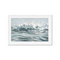 Picture of Wave in water _GroupedProduct_Rectangle_Landscape_Framed_Matted_