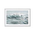 Picture of Wave in water _GroupedProduct_Rectangle_Landscape_Framed_Matted_