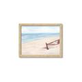Picture of Boat in the Sand _GroupedProduct_Rectangle_Landscape_Framed_Matted_