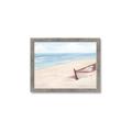 Picture of Boat in the Sand _GroupedProduct_Rectangle_Landscape_Framed_Matted_