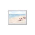 Picture of Boat in the Sand _GroupedProduct_Rectangle_Landscape_Framed_Matted_