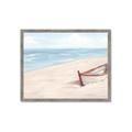 Picture of Boat in the Sand _GroupedProduct_Rectangle_Landscape_Framed_Matted_
