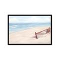 Picture of Boat in the Sand _GroupedProduct_Rectangle_Landscape_Framed_Matted_