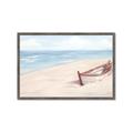 Picture of Boat in the Sand _GroupedProduct_Rectangle_Landscape_Framed_Matted_