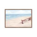 Picture of Boat in the Sand _GroupedProduct_Rectangle_Landscape_Framed_Matted_