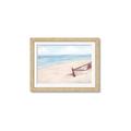 Picture of Boat in the Sand _GroupedProduct_Rectangle_Landscape_Framed_Matted_