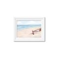 Picture of Boat in the Sand _GroupedProduct_Rectangle_Landscape_Framed_Matted_