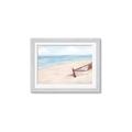 Picture of Boat in the Sand _GroupedProduct_Rectangle_Landscape_Framed_Matted_