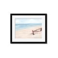 Picture of Boat in the Sand _GroupedProduct_Rectangle_Landscape_Framed_Matted_