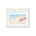Picture of Boat in the Sand _GroupedProduct_Rectangle_Landscape_Framed_Matted_
