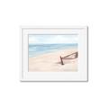 Picture of Boat in the Sand _GroupedProduct_Rectangle_Landscape_Framed_Matted_