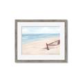 Picture of Boat in the Sand _GroupedProduct_Rectangle_Landscape_Framed_Matted_