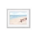 Picture of Boat in the Sand _GroupedProduct_Rectangle_Landscape_Framed_Matted_
