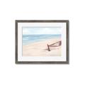 Picture of Boat in the Sand _GroupedProduct_Rectangle_Landscape_Framed_Matted_