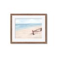Picture of Boat in the Sand _GroupedProduct_Rectangle_Landscape_Framed_Matted_