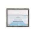 Picture of Bridge with birds _GroupedProduct_Rectangle_Landscape_Framed_Matted_