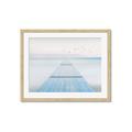 Picture of Bridge with birds _GroupedProduct_Rectangle_Landscape_Framed_Matted_