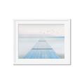 Picture of Bridge with birds _GroupedProduct_Rectangle_Landscape_Framed_Matted_