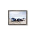 Picture of Beached Boats _GroupedProduct_Rectangle_Landscape_Framed_Matted_