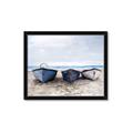 Picture of Beached Boats _GroupedProduct_Rectangle_Landscape_Framed_Matted_