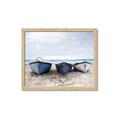 Picture of Beached Boats _GroupedProduct_Rectangle_Landscape_Framed_Matted_
