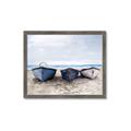 Picture of Beached Boats _GroupedProduct_Rectangle_Landscape_Framed_Matted_