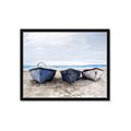 Picture of Beached Boats _GroupedProduct_Rectangle_Landscape_Framed_Matted_