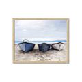 Picture of Beached Boats _GroupedProduct_Rectangle_Landscape_Framed_Matted_