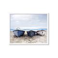 Picture of Beached Boats _GroupedProduct_Rectangle_Landscape_Framed_Matted_