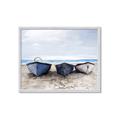 Picture of Beached Boats _GroupedProduct_Rectangle_Landscape_Framed_Matted_