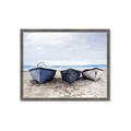 Picture of Beached Boats _GroupedProduct_Rectangle_Landscape_Framed_Matted_