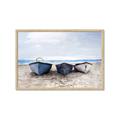 Picture of Beached Boats _GroupedProduct_Rectangle_Landscape_Framed_Matted_