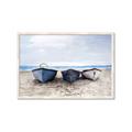 Picture of Beached Boats _GroupedProduct_Rectangle_Landscape_Framed_Matted_