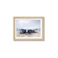 Picture of Beached Boats _GroupedProduct_Rectangle_Landscape_Framed_Matted_