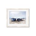 Picture of Beached Boats _GroupedProduct_Rectangle_Landscape_Framed_Matted_