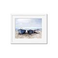 Picture of Beached Boats _GroupedProduct_Rectangle_Landscape_Framed_Matted_