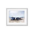 Picture of Beached Boats _GroupedProduct_Rectangle_Landscape_Framed_Matted_