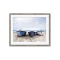 Picture of Beached Boats _GroupedProduct_Rectangle_Landscape_Framed_Matted_