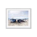 Picture of Beached Boats _GroupedProduct_Rectangle_Landscape_Framed_Matted_