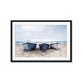 Picture of Beached Boats _GroupedProduct_Rectangle_Landscape_Framed_Matted_
