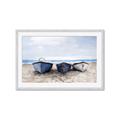 Picture of Beached Boats _GroupedProduct_Rectangle_Landscape_Framed_Matted_