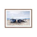 Picture of Beached Boats _GroupedProduct_Rectangle_Landscape_Framed_Matted_