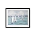 Picture of Sailing Around _GroupedProduct_Rectangle_Landscape_Framed_Matted_